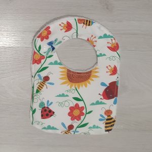 Bavoir bébé 0-6 mois motifs abeilles